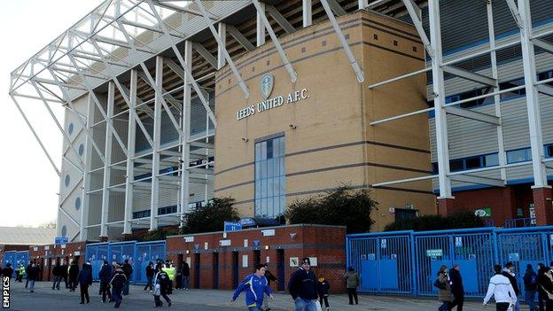 Elland Road, home of Leeds United