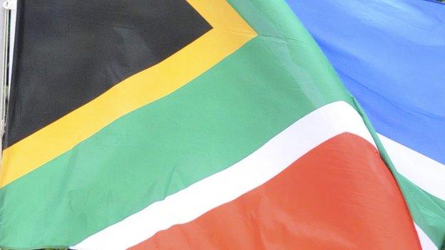 South African flag