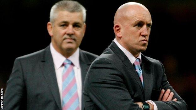 Warren Gatland and Shaun Edwards