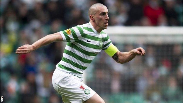 Celtic captain Scott Brown