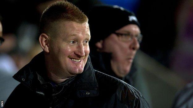 St Johnstone manager Steve Lomas