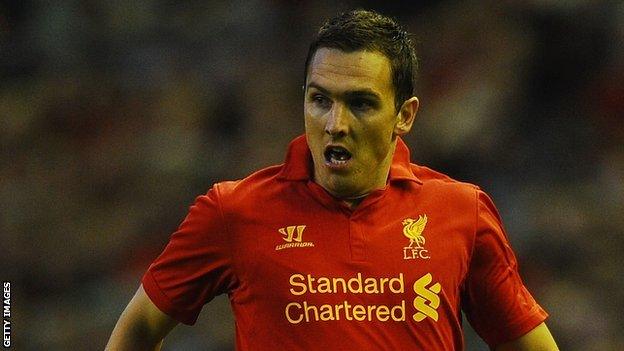 Liverpool's Stewart Downing