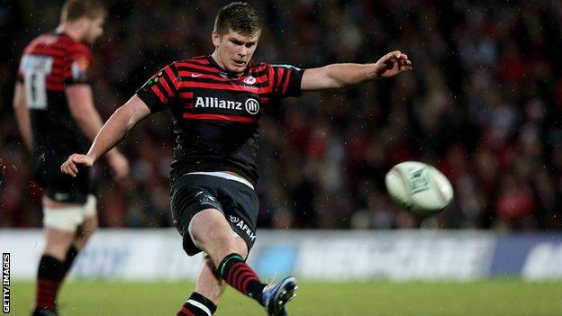 Saracens' Owen Farrell