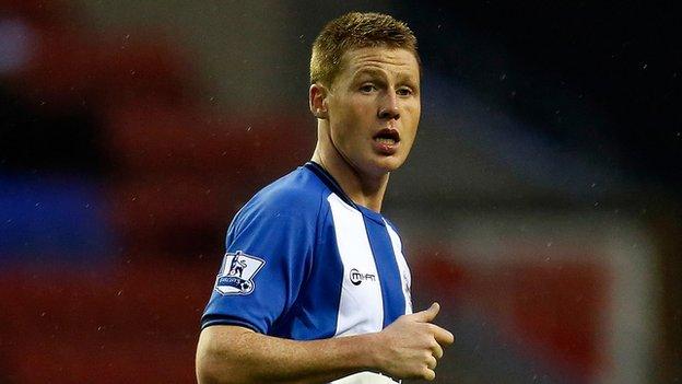 Wigan Athletic midfielder James McCarthy