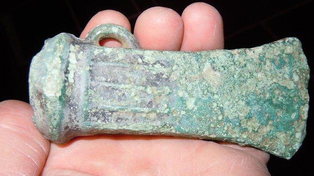 Bronze Age axe head