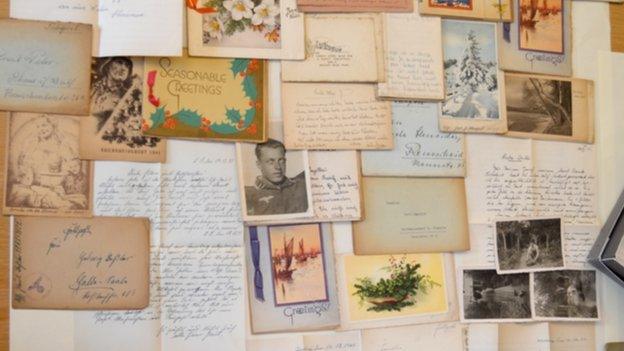 Letters from German soldiers