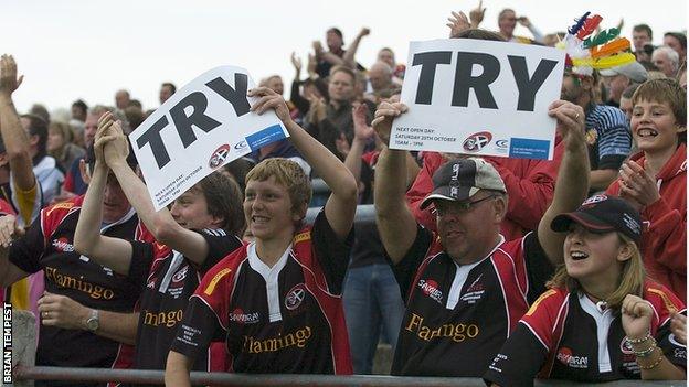 Cornish Pirates crowd