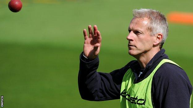 Lancashire coach Peter Moores