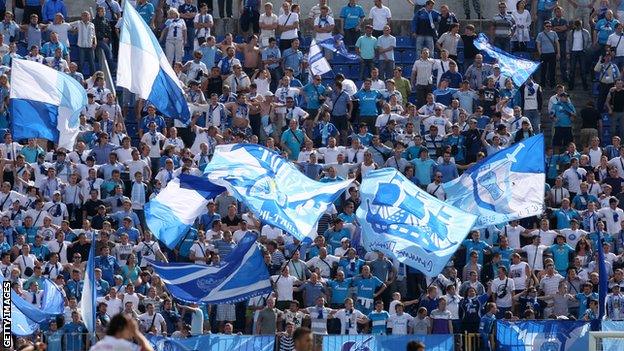 Zenit St Petersburg fans