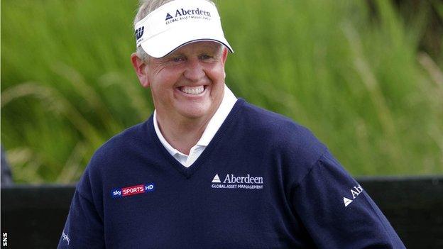 Colin Montgomerie in action