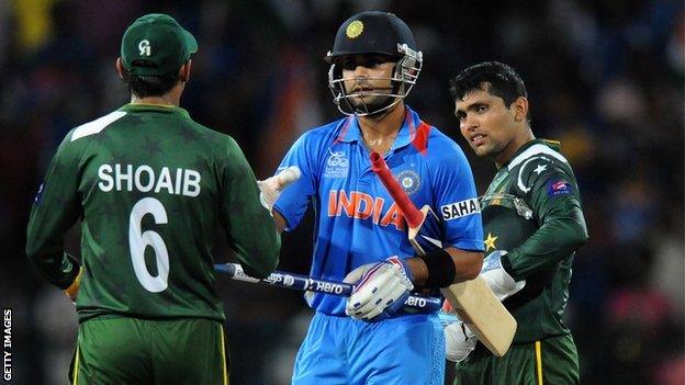 Shoaib Malik, Virat Kohli and Kamran Akmal