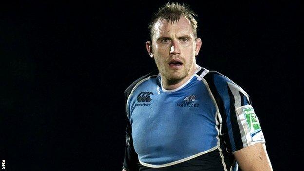 Glasgow warriors lock Al Kellock