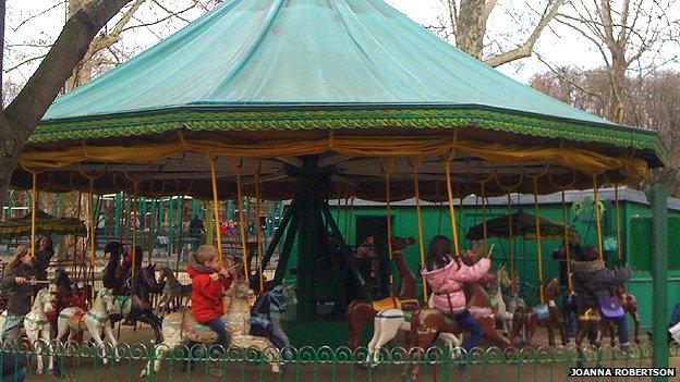 Carousel in the Jardin du Luxembourg