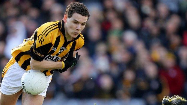 Crossmaglen Rangers player Aaron Cunningham