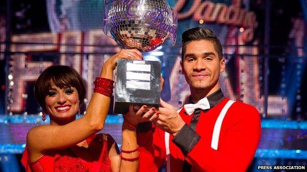 Gymnast Louis Smith wins Strictly Come Dancing