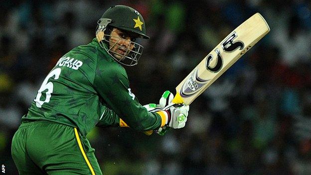 Shoaib Malik of Pakistan