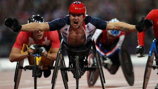 Wheelchair racer David Weir