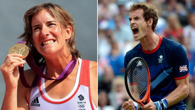 Katherine Grainger and Andy Murray