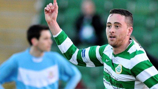 Shane Dolan has agreed to join Ballymena United