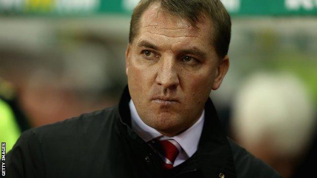 Liverpool manager Brendan Rodgers