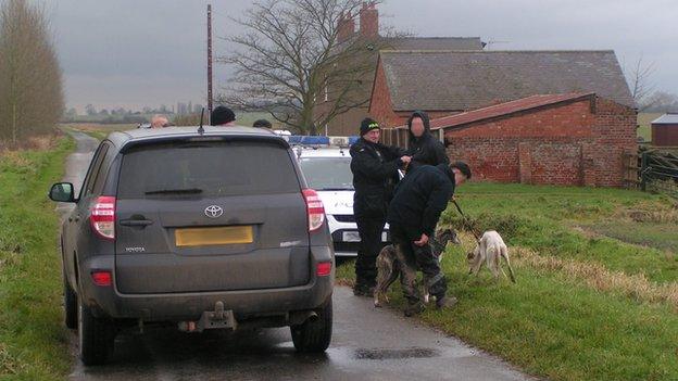 Police question hare coursing suspects in Lincolnshire