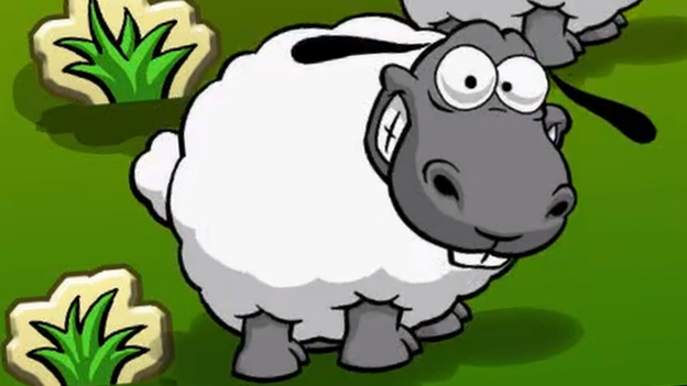 Sheep and Clouds video game