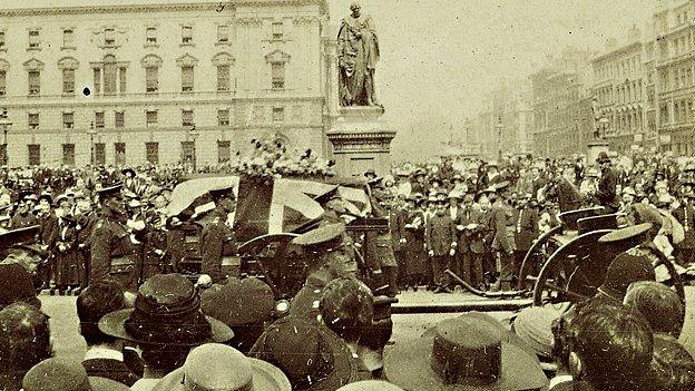 Edith Cavell's memorial parade