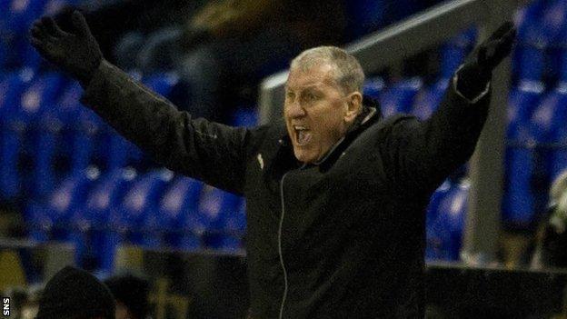 Caley Thistle manager Terry Butcher