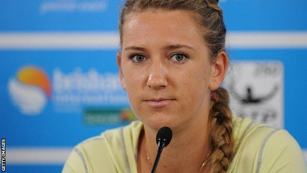 Victoria Azarenka of Belarus