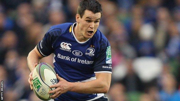 Jonathan Sexton was one of the Leinster try-scorers