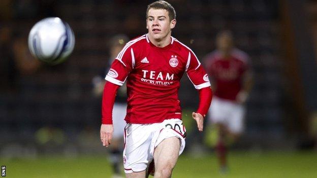 Aberdeen winger Ryan Fraser