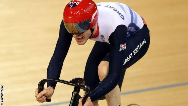 Olympic gold and bronze medallist Ed Clancy