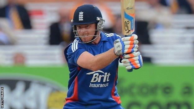 Ian Bell made 91 for England