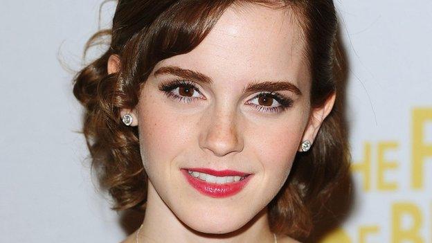 Emma Watson who plays Hermione