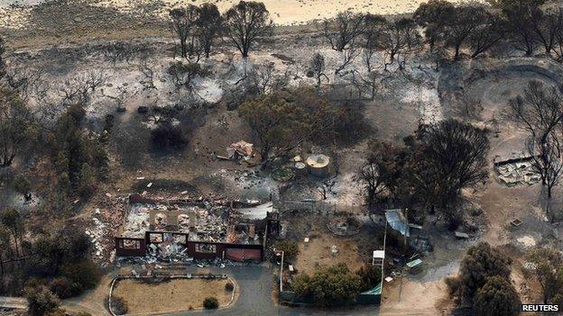 Tasmania wildfires