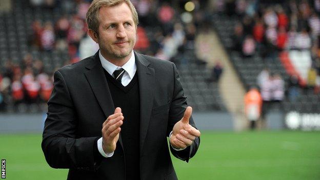 Widnes Vikings head coach Denis Betts