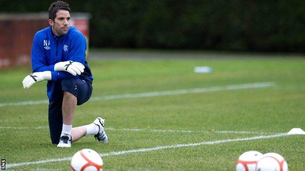 Rangers goalkeeper Neil Alexander