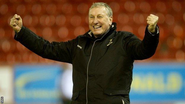 Inverness CT manager Terry Butcher