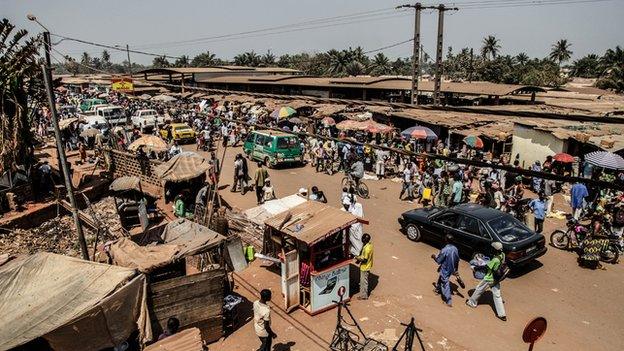 Neighbourhood of PK5 in Bangui