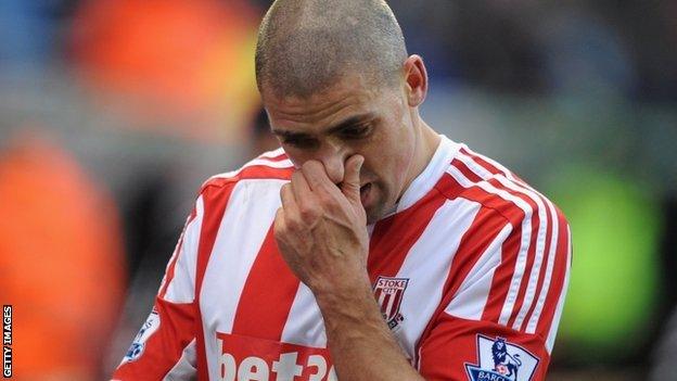 Stoke forward Jon Walters