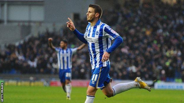 Brighton's Andrea Orlandi