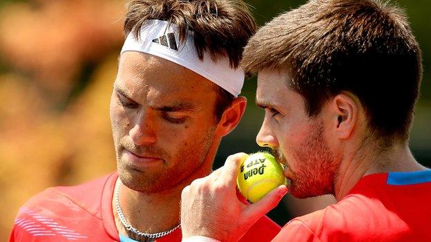 Coling Fleming and Ross Hutchins