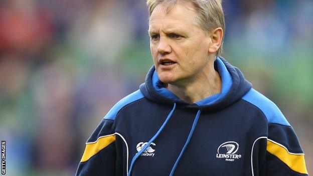 Leinster coach Joe Schmidt