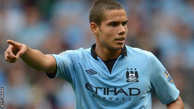 Manchester City midfielder Jack Rodwell