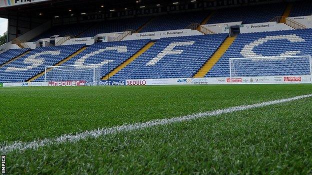 Edgeley Park, home of Stockport County