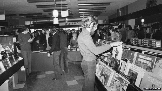 HMV in 1973