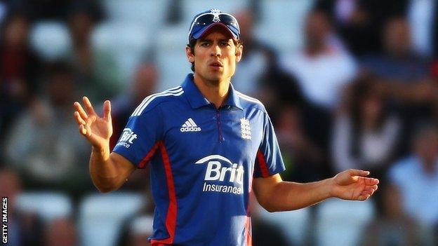 England captain Alastair Cook