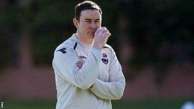 Ross County manager Derek Adams