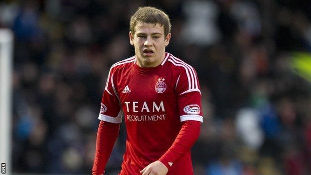 Aberdeen winger Ryan Fraser