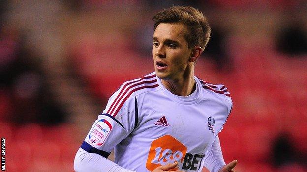 Bolton Wanderers midfielder Stuart Holden